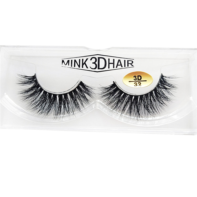 3D Real mink lashes with private label   JH169